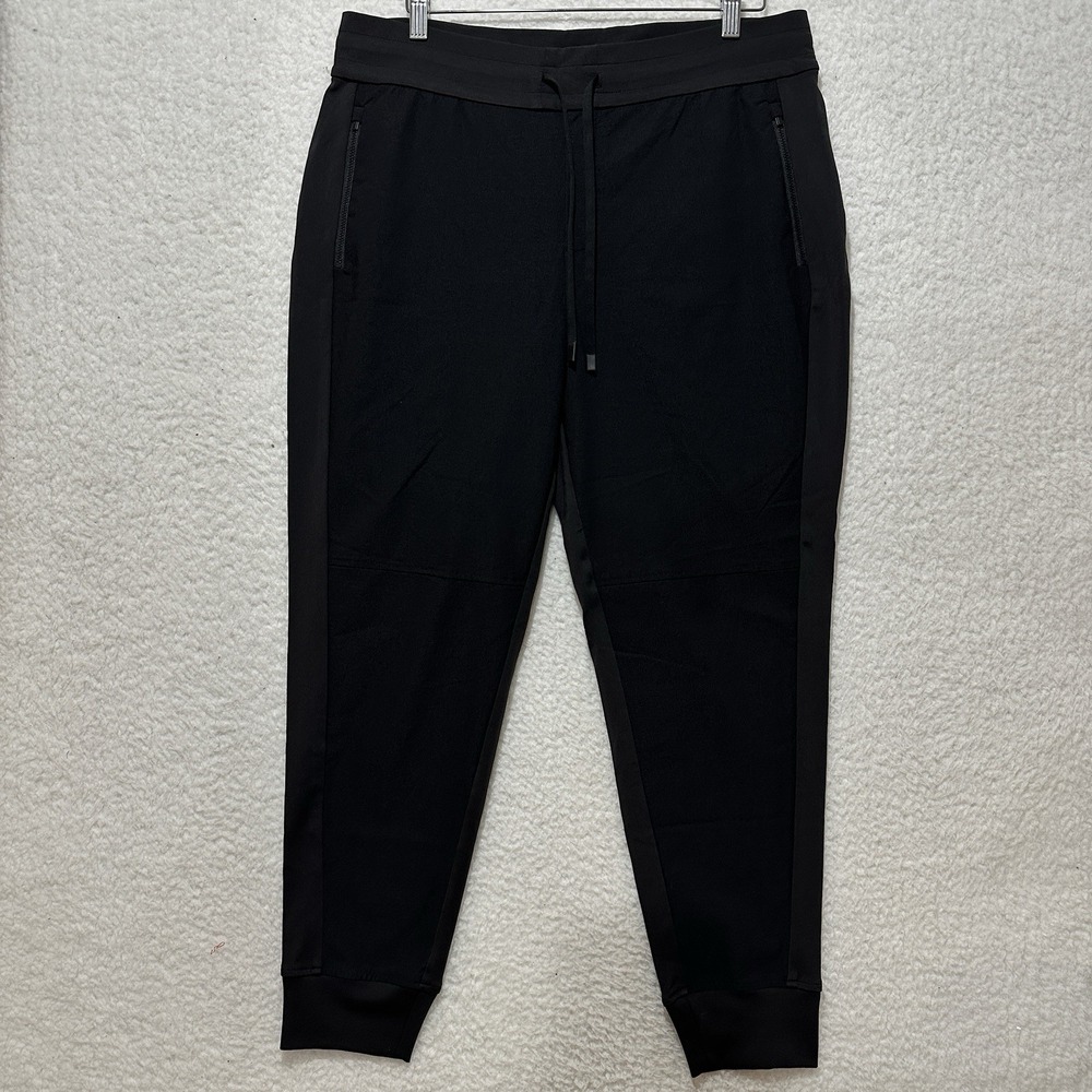 ATHLETA Headlands‎ Hybrid Trek Jogger Women's Black Drawstring Pants Size 16
